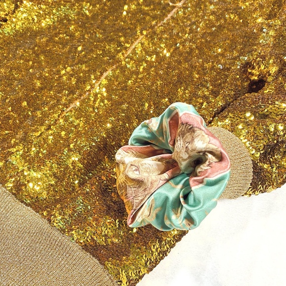 Gucci Gold Sequin Bomber & Evening Jacket - Picture 10 of 13